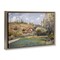 Stupell Industries Rolling Green Hillside Framed Floater Canvas Wall Art Design by CAD Designs